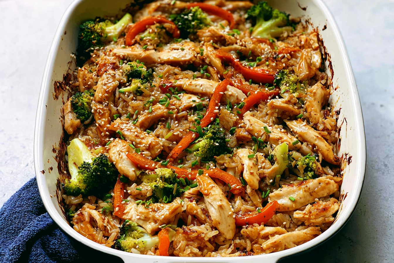 Teriyaki Chicken Casserole
