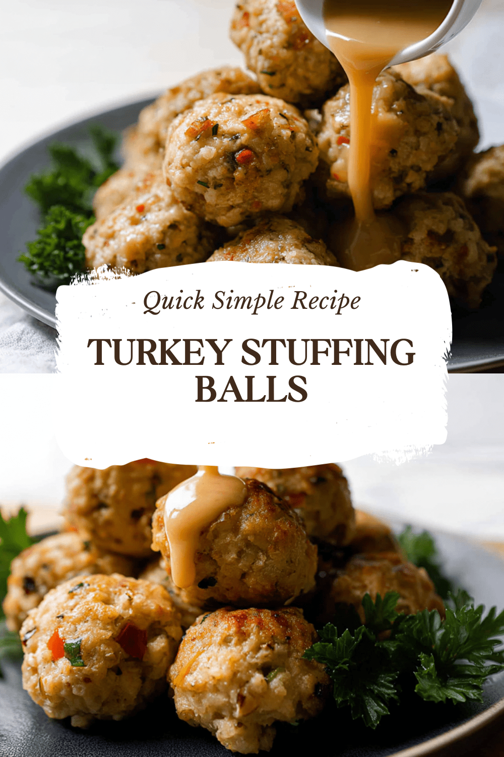 Turkey Stuffing Balls