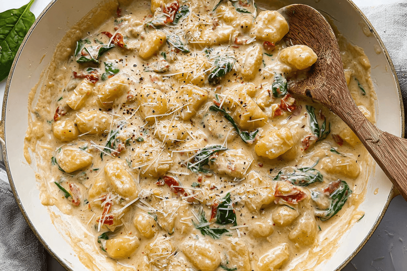 Tuscan Parmesan Gnocchi