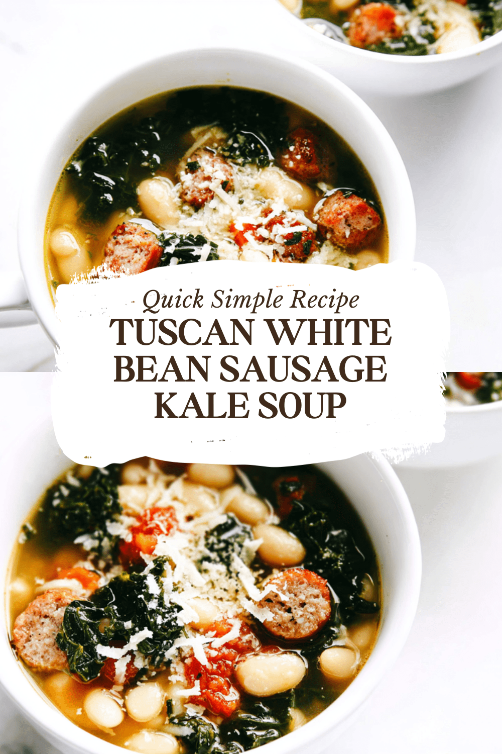 Tuscan White Bean Soup With Sausage Kale And Hearty Flavors 4 Tuscan White Bean Sausage Kale Soup