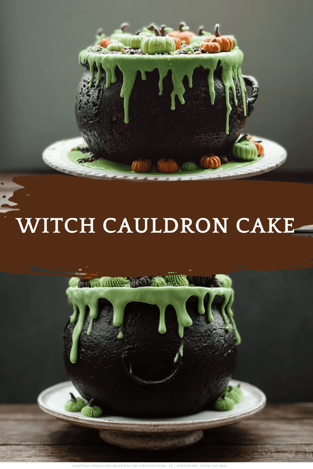 Witch Cauldron Cake