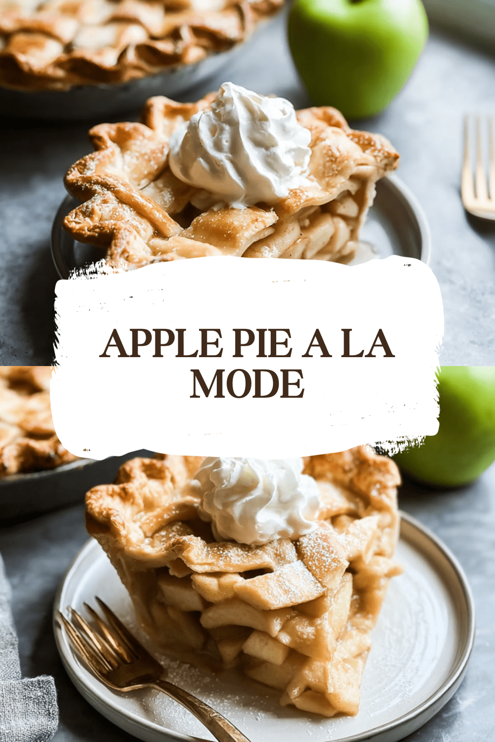 Apple Pie A La Mode