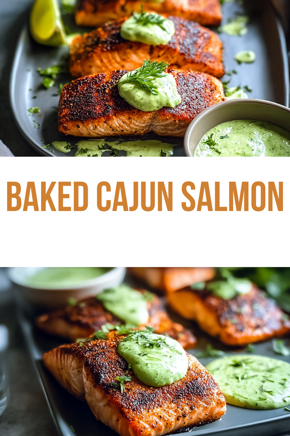 Baked Cajun Salmon