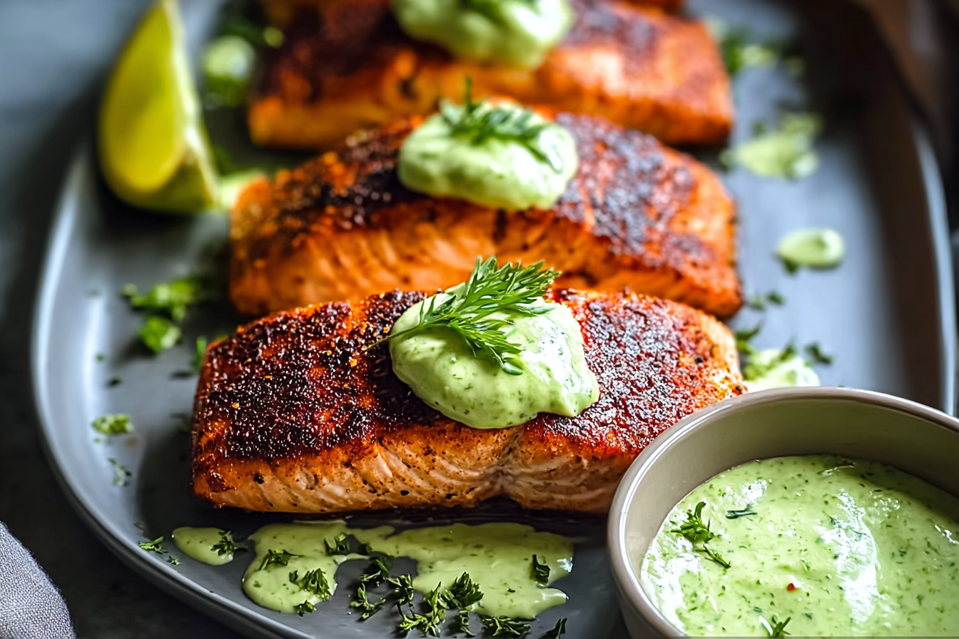 Baked Cajun Salmon