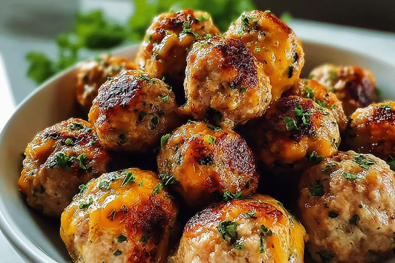 Baked Italian Herb Chicken Meatballs 72.Png