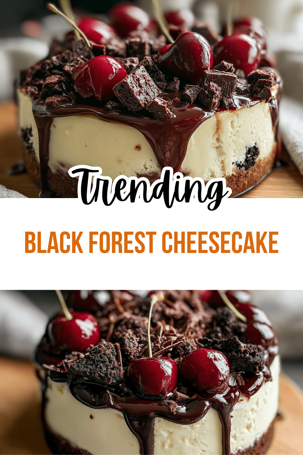 Black Forest Cheesecake