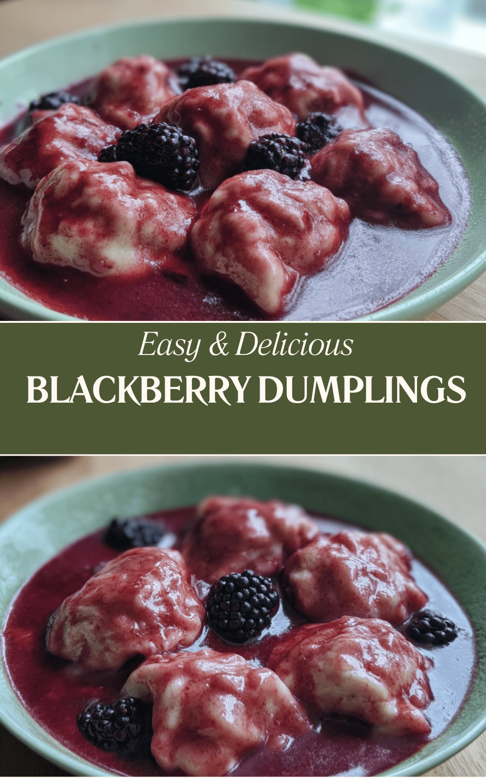 Blackberry Dumplings