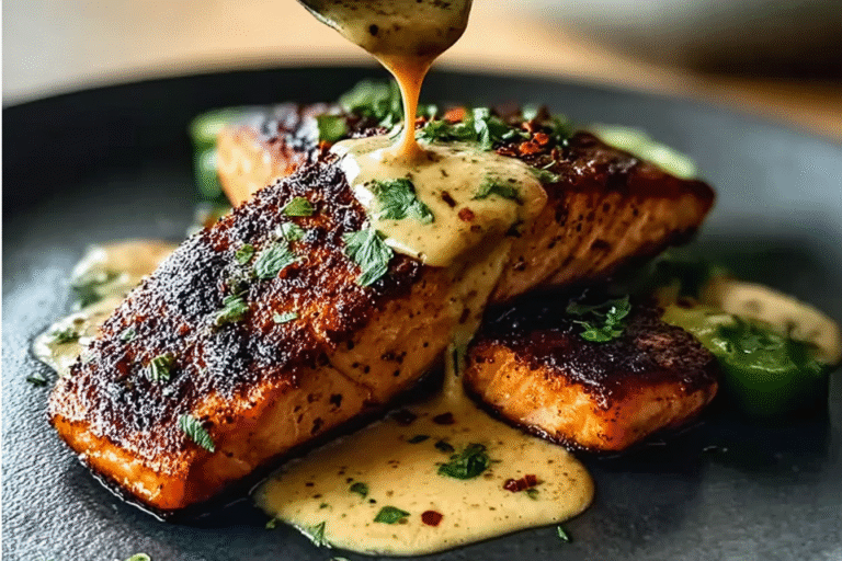 Blackened Salmon Recipe With Cajun Rub And Pan Seared Finish 5 Blackened Salmon 78.Png
