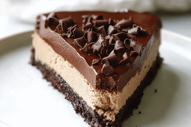 Brownie Bottom Chocolate Cheesecake 68.Png