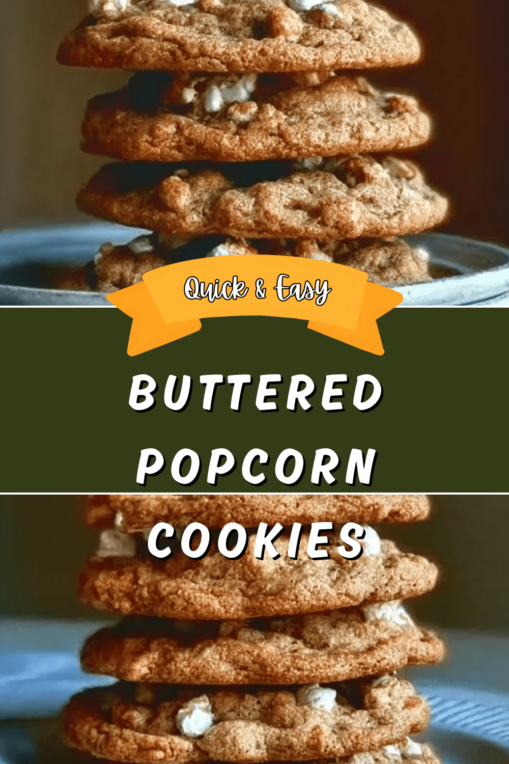Buttered Popcorn Cookies