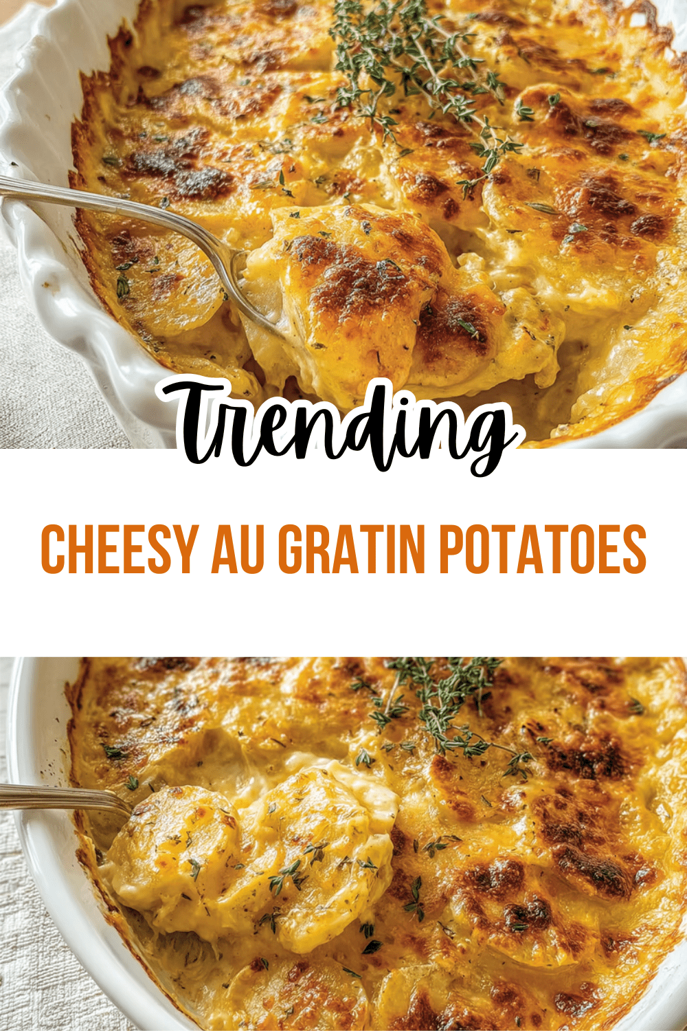 Cheesy Au Gratin Potatoes