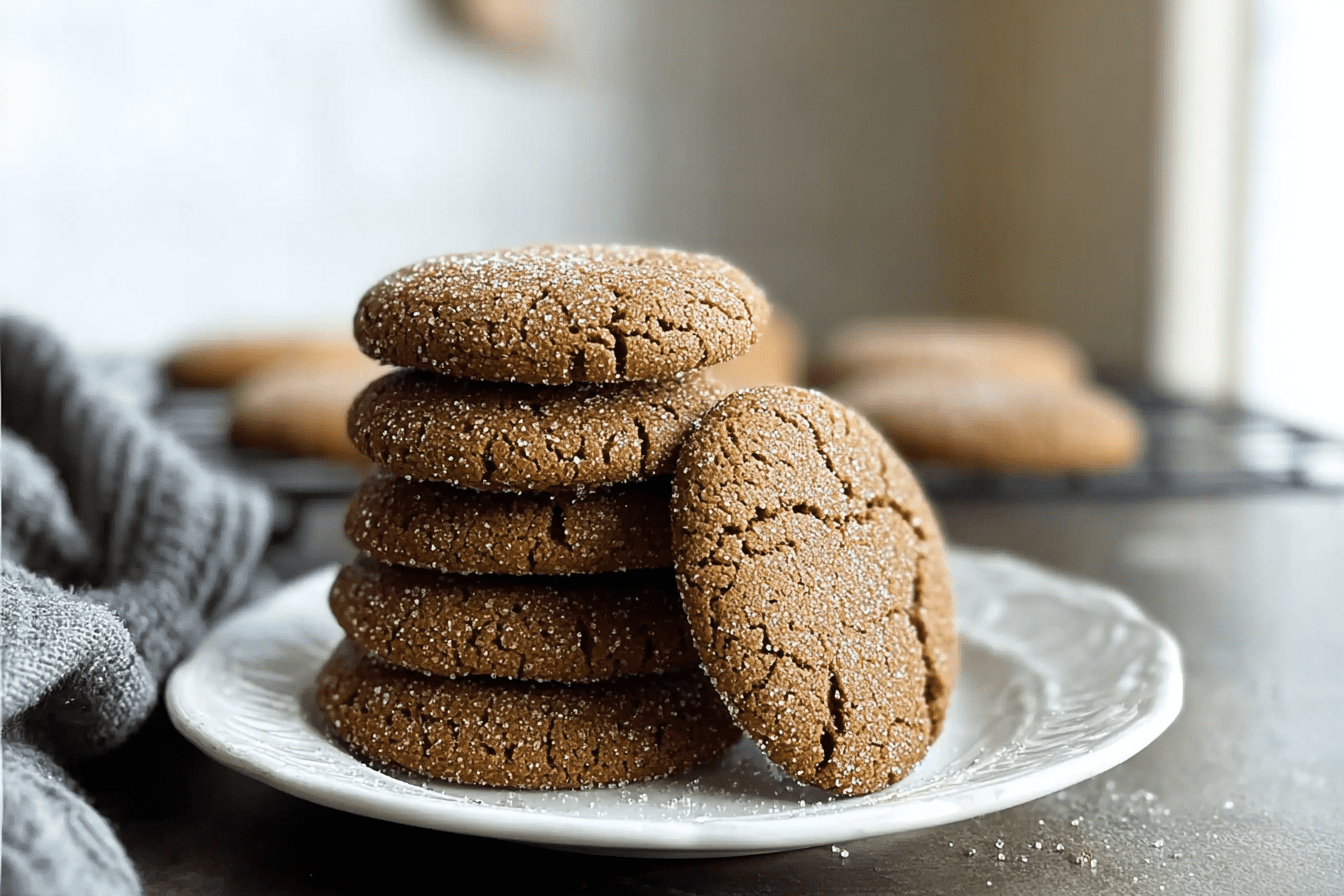 Chewy Molasses Cookies