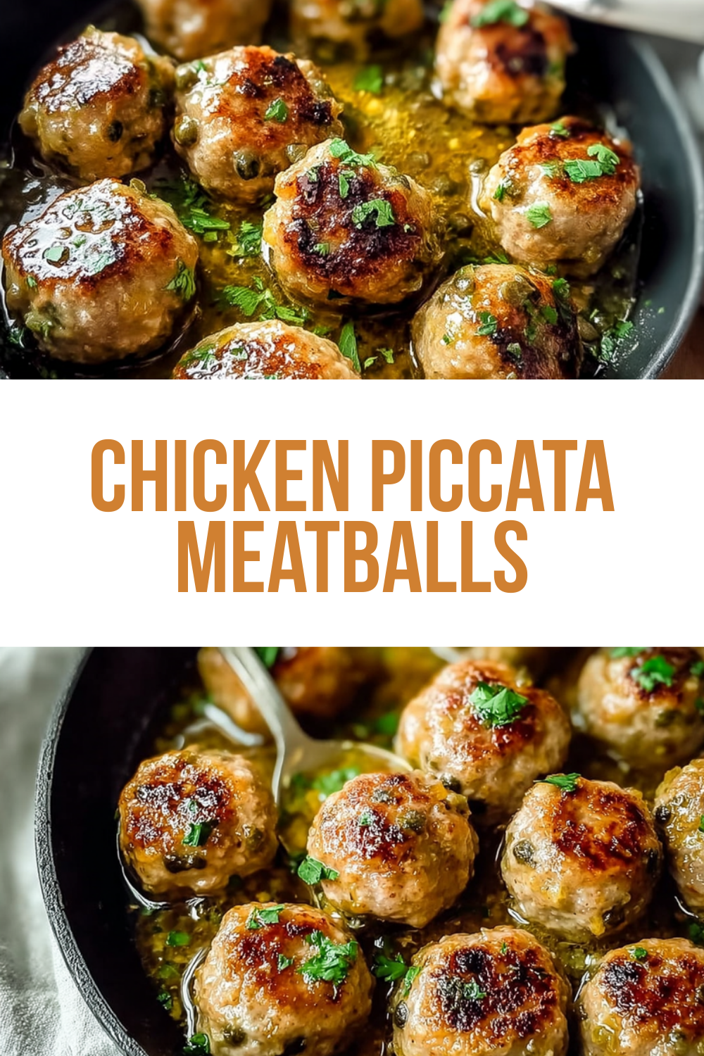 Chicken Piccata Meatballs