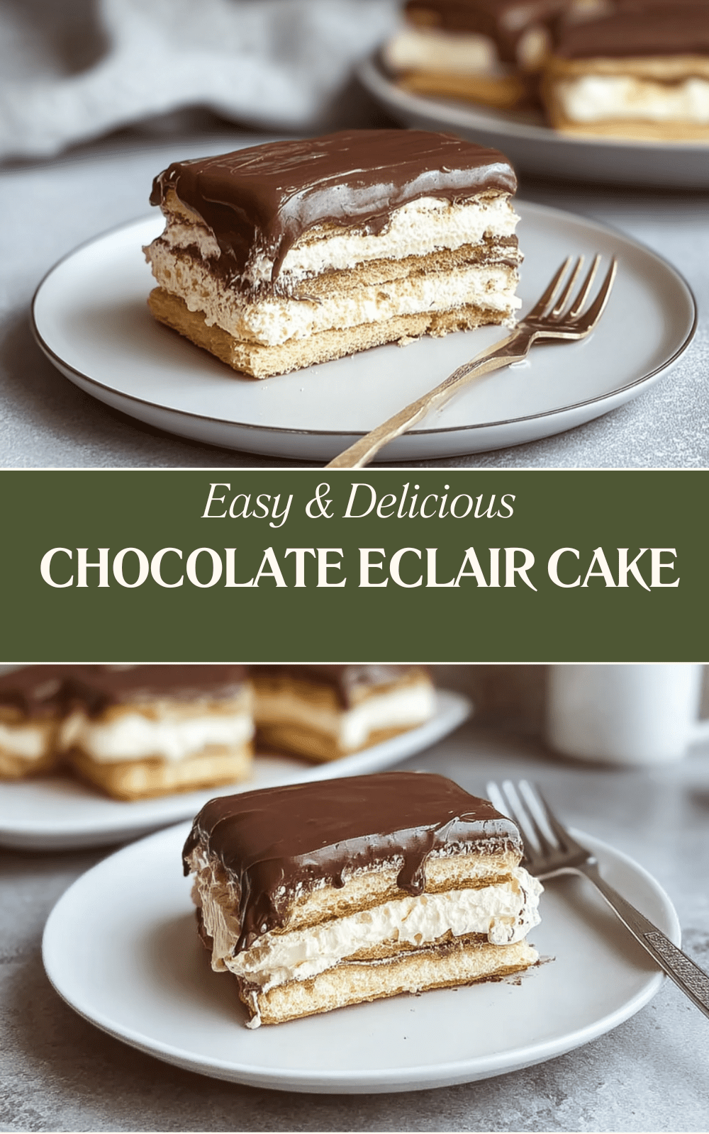 Chocolate Eclair Cake