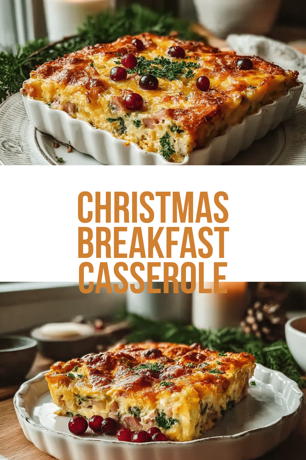 Breakfast Casserole: Easy Make Ahead Recipe With Eggs, Sausage, And Cheese 4 Christmas Breakfast Casserole