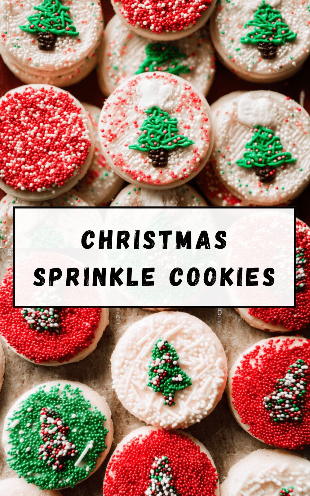 Christmas Sprinkle Cookies
