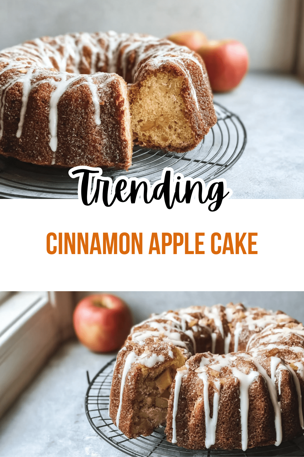 Cinnamon Apple Cake
