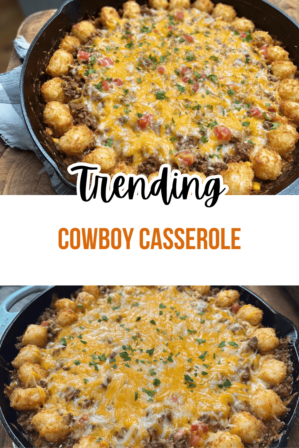 Cowboy Casserole Recipe With Hearty Beef And Cheesy Topping 7 Cowboy Casserole
