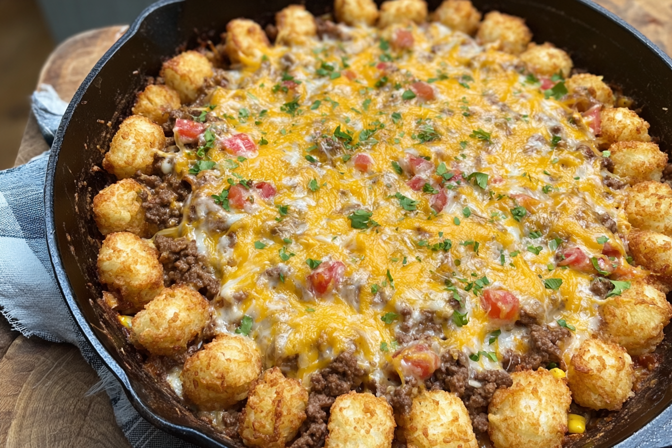 Cowboy Casserole Recipe With Hearty Beef And Cheesy Topping 6 Cowboy Casserole