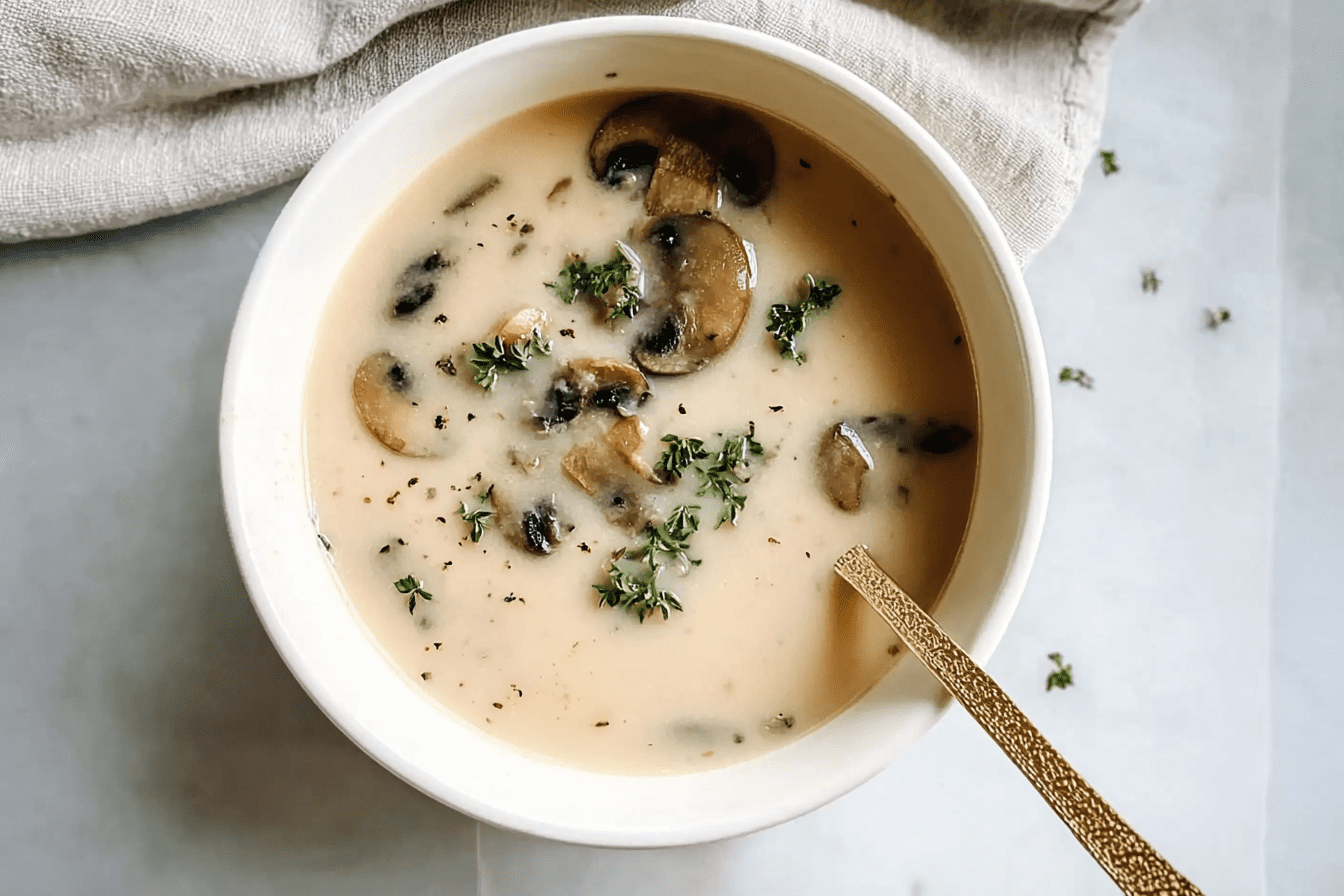 Cream Of Mushroom Soup Recipe