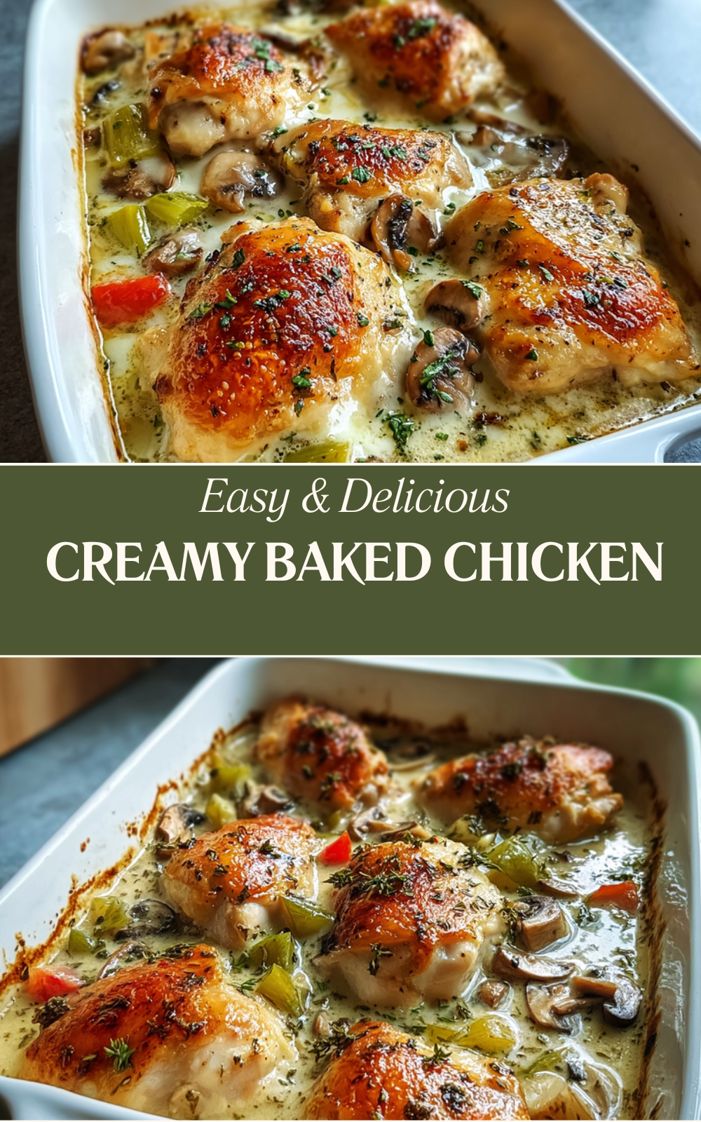 Creamy Baked Chicken