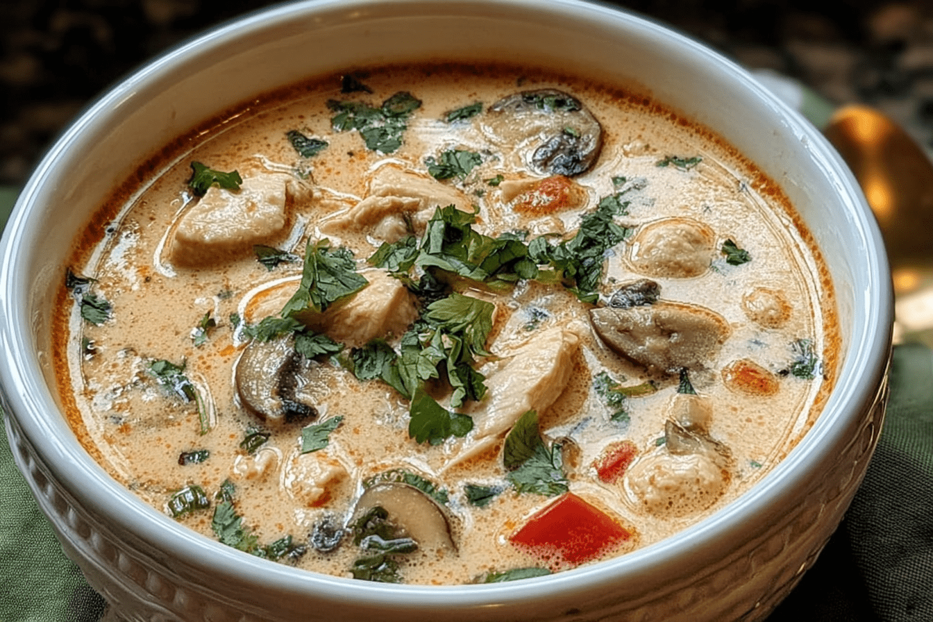 Creamy Cajun Chicken Soup Recipe With Bold Spices And Rich Flavor 6 Creamy Cajun Chicken Soup