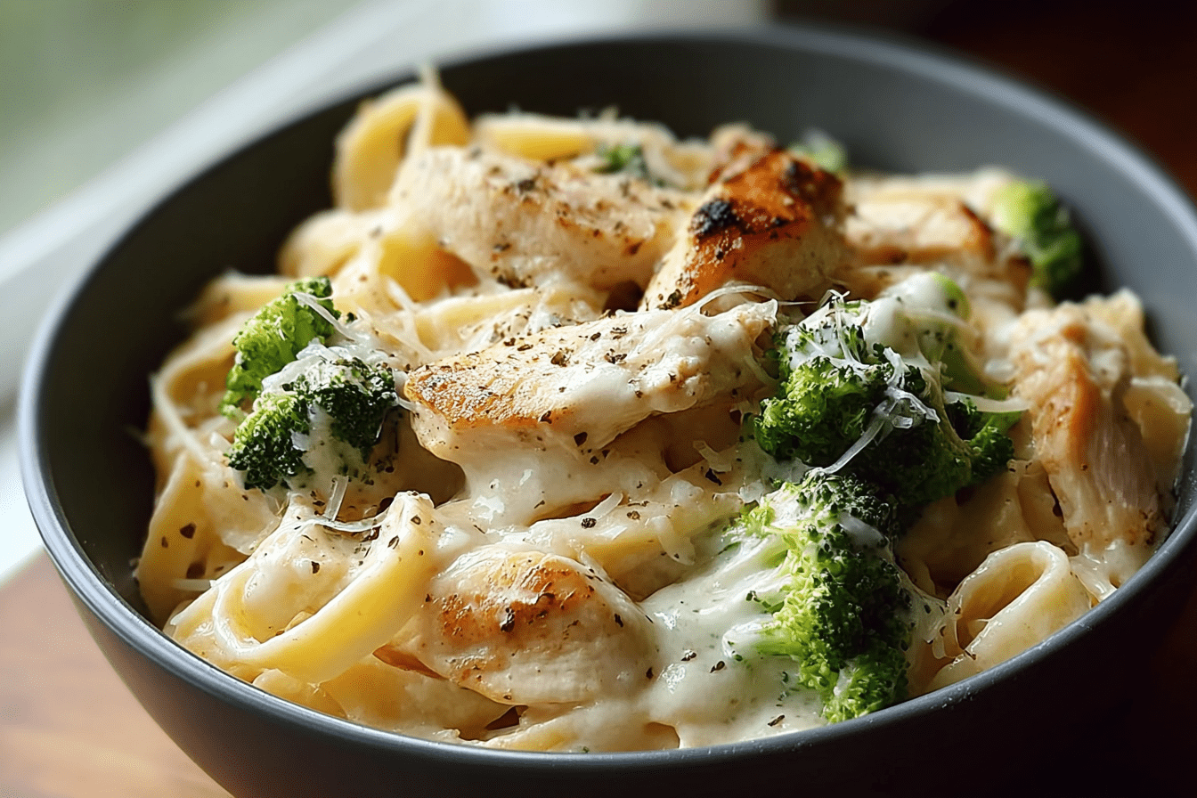 Creamy Chicken Alfredo Pasta