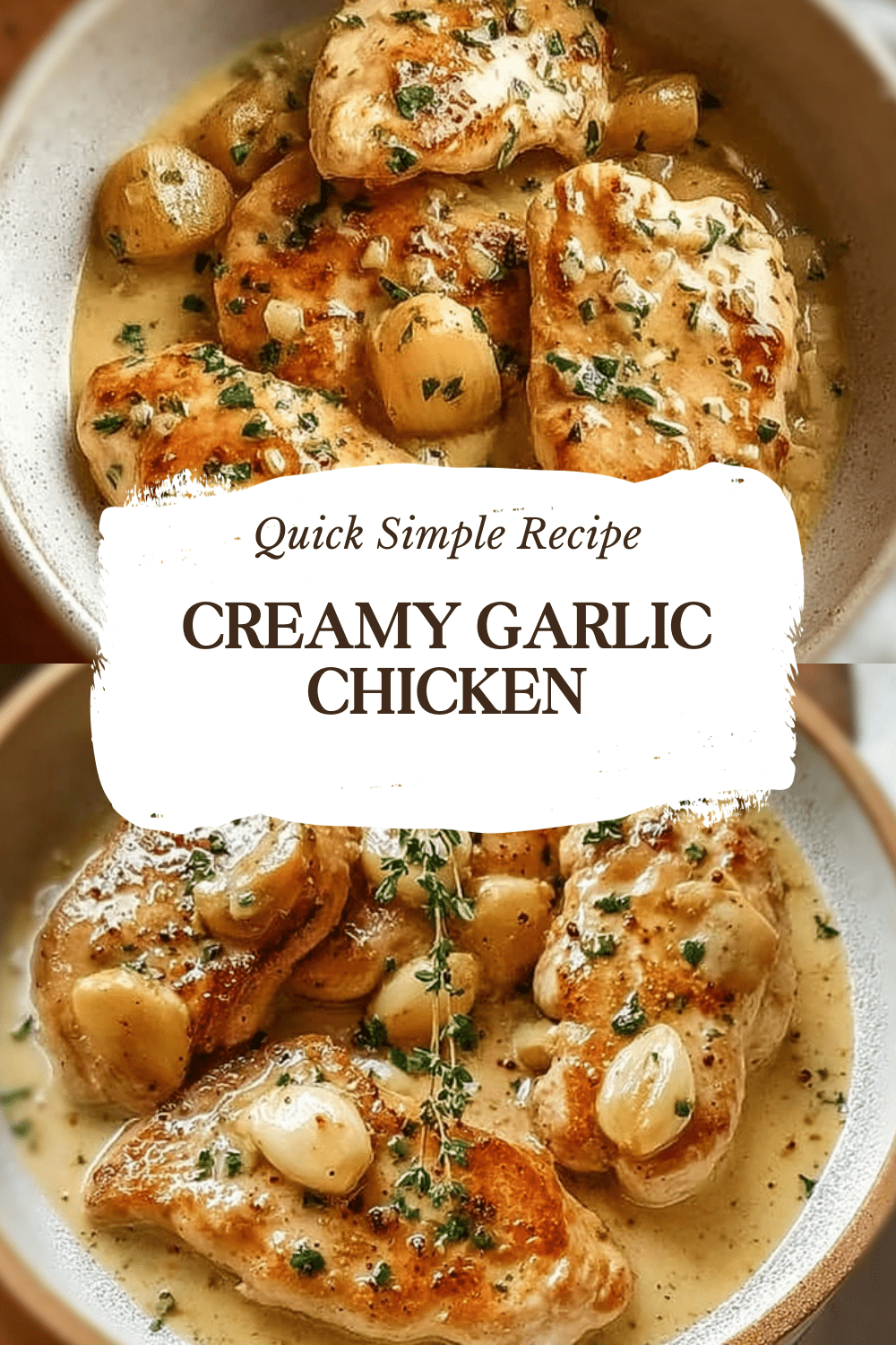 Creamy Garlic Chicken