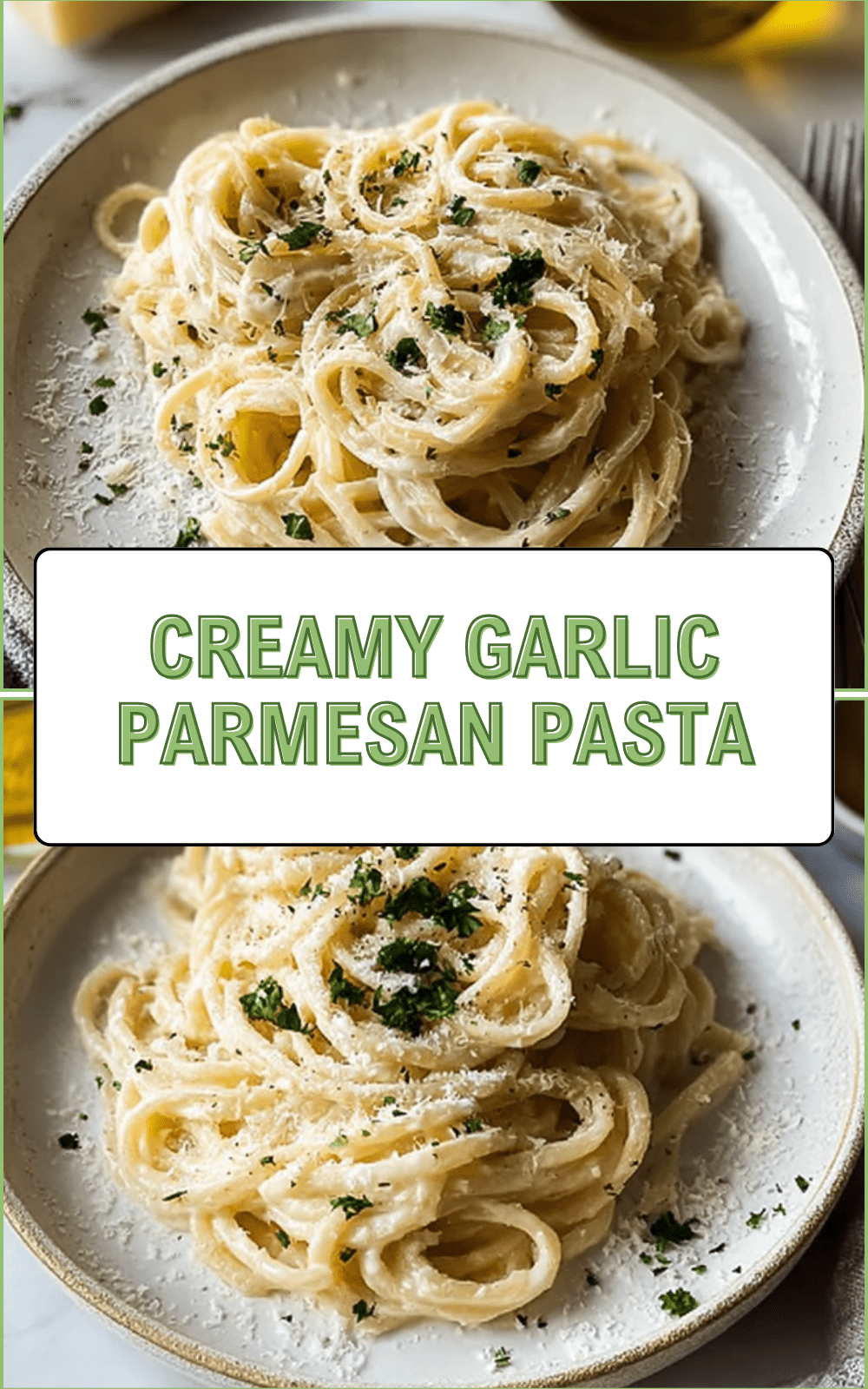 Garlic Parmesan Pasta One Pot Creamy Weeknight Meal In 20 Minutes 7 Creamy Garlic Parmesan Pasta