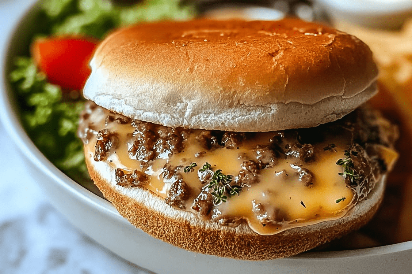 Crockpot Cheeseburgers