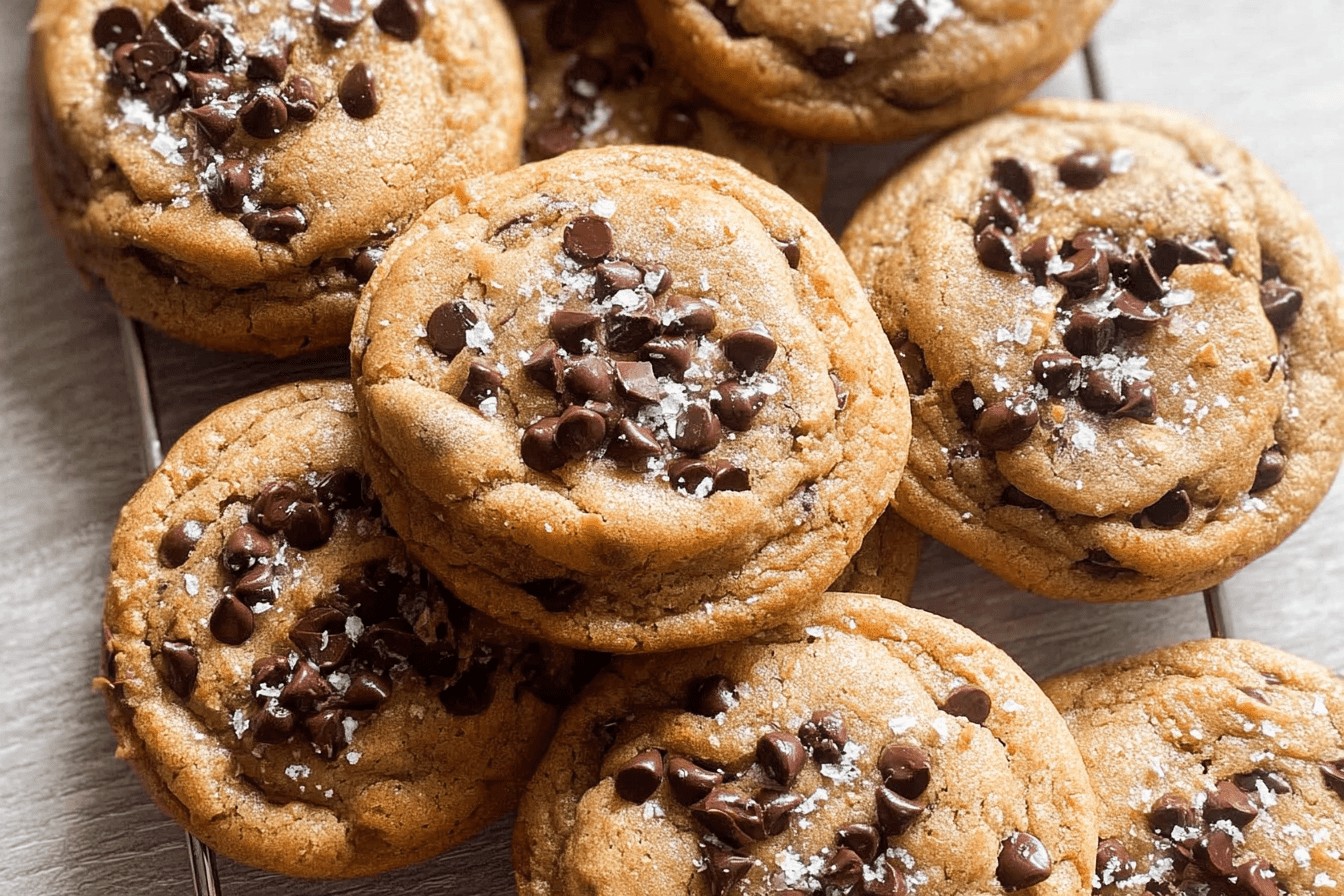 Flourless Chocolate Chip Cookies