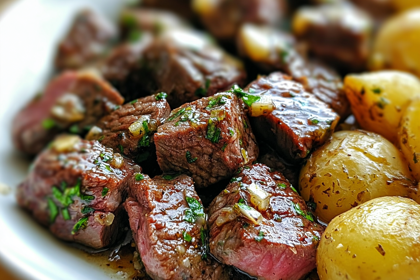Garlic Butter Steak Bites