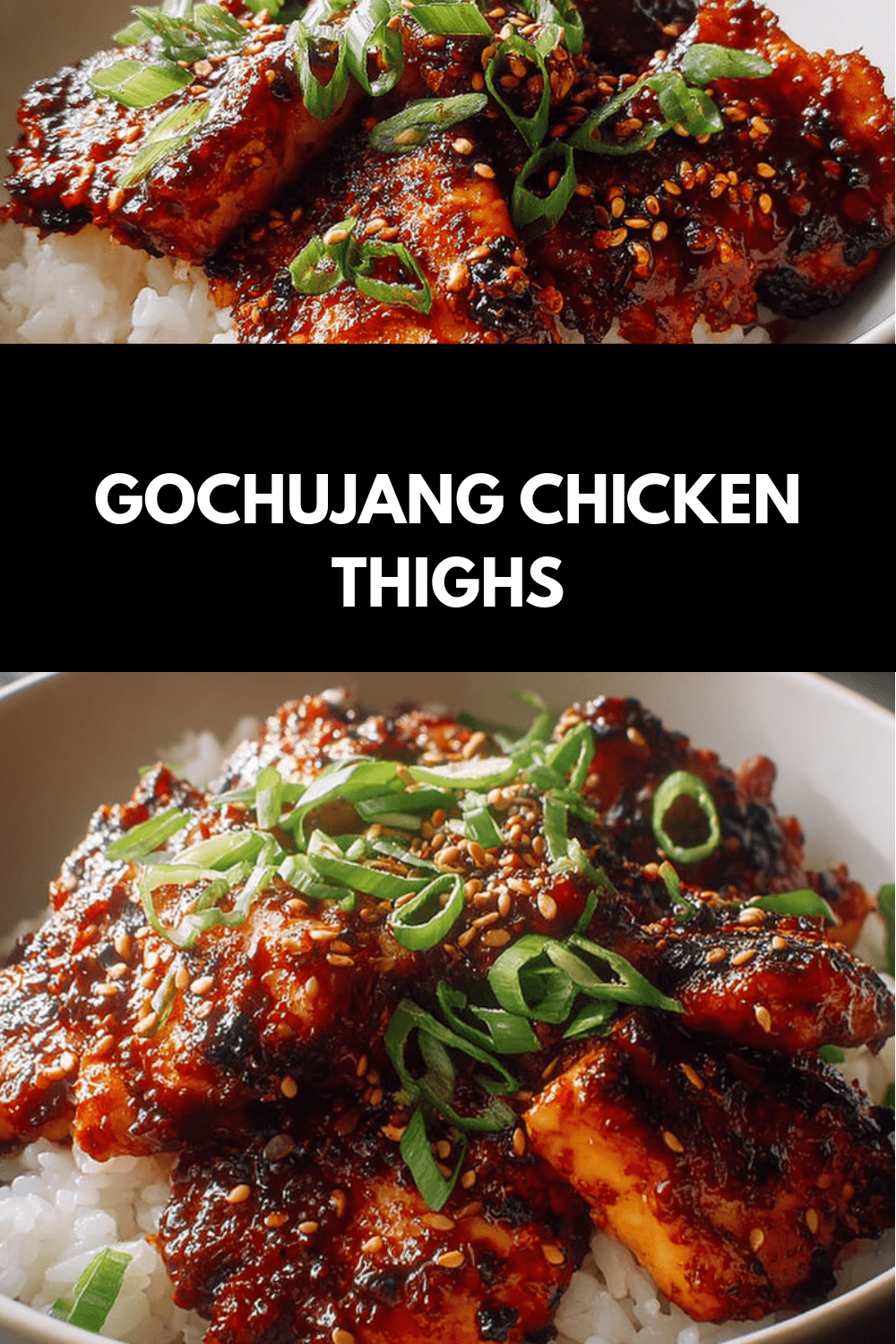 Gochujang Chicken Thighs