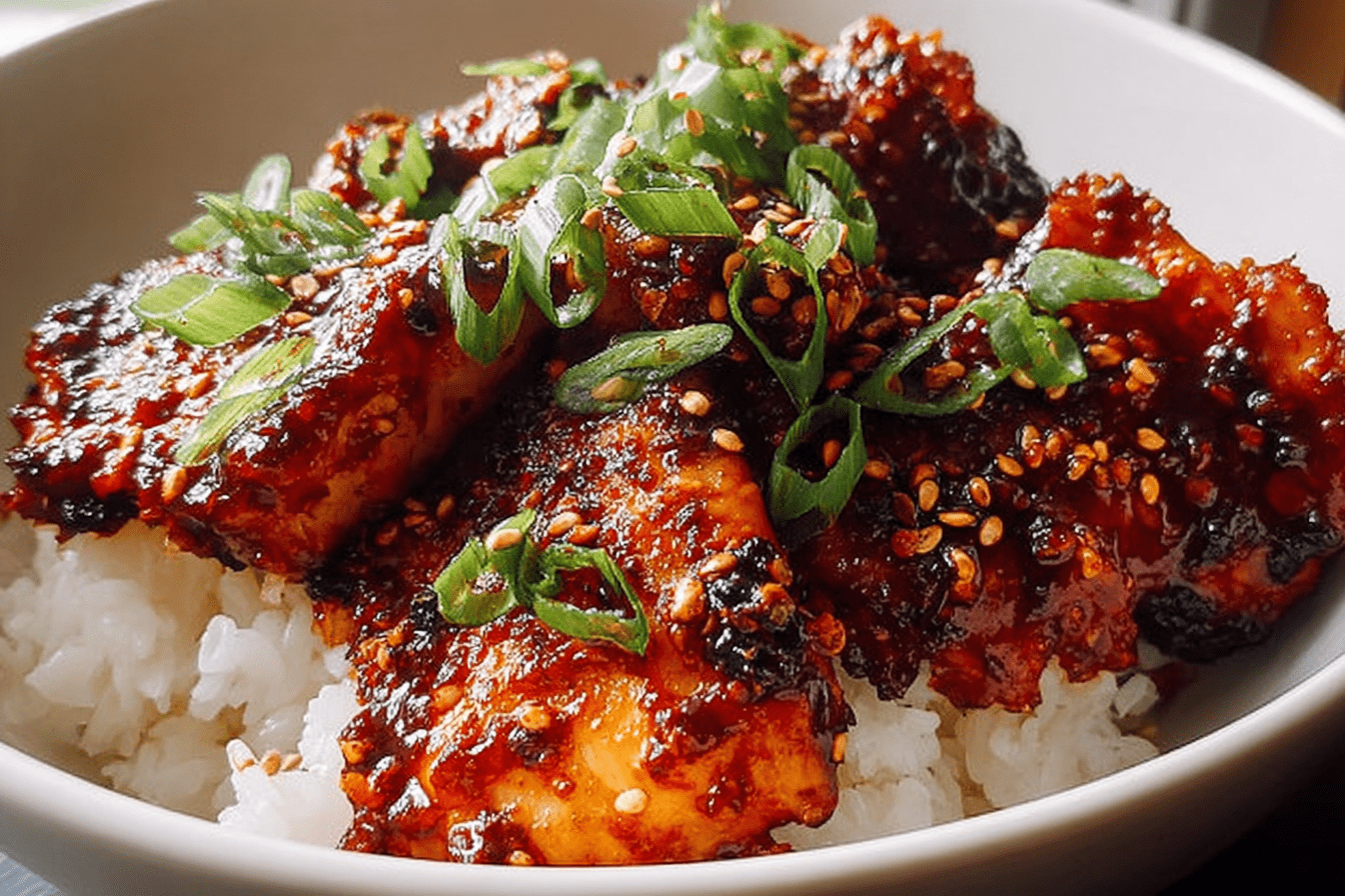 Gochujang Chicken Thighs