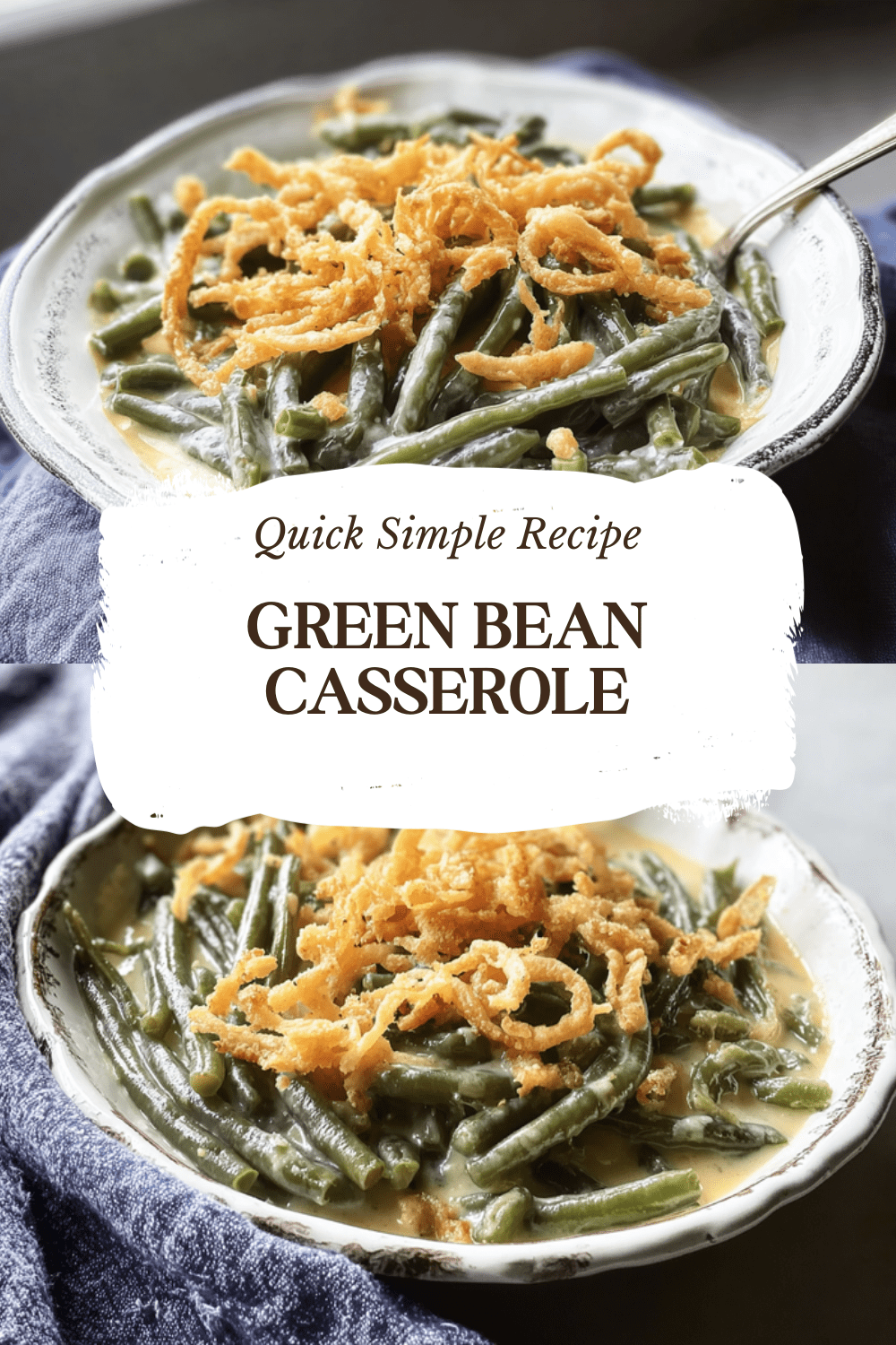 Green Bean Casserole Recipe With Creamy Sauce And Crispy Topping 7 Green Bean Casserole