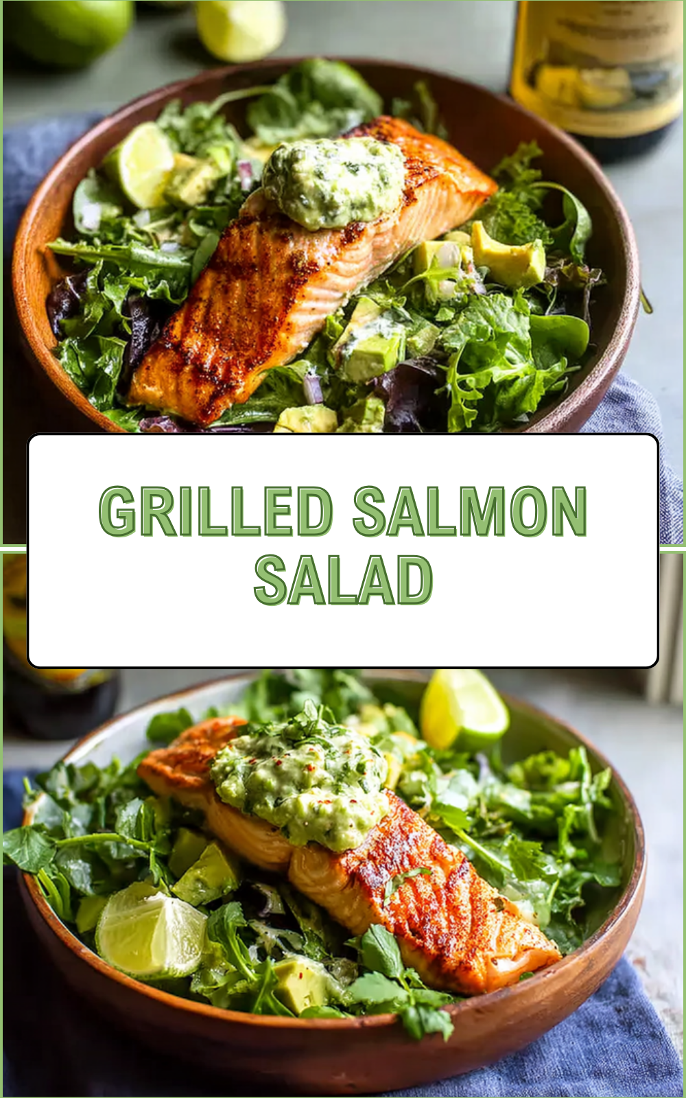 Grilled Salmon Salad