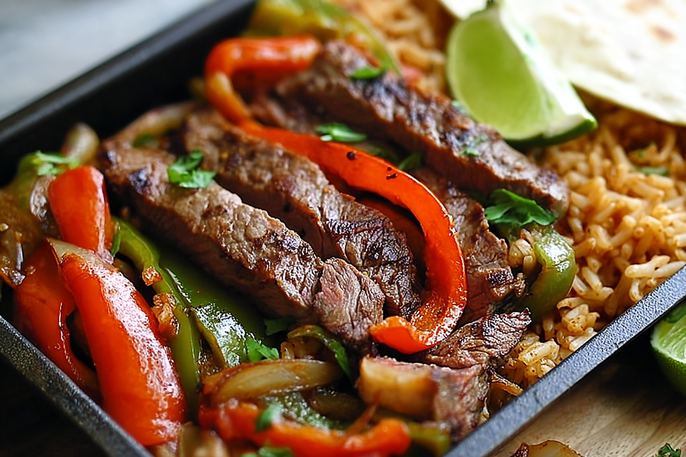 Grilled Steak Fajitas