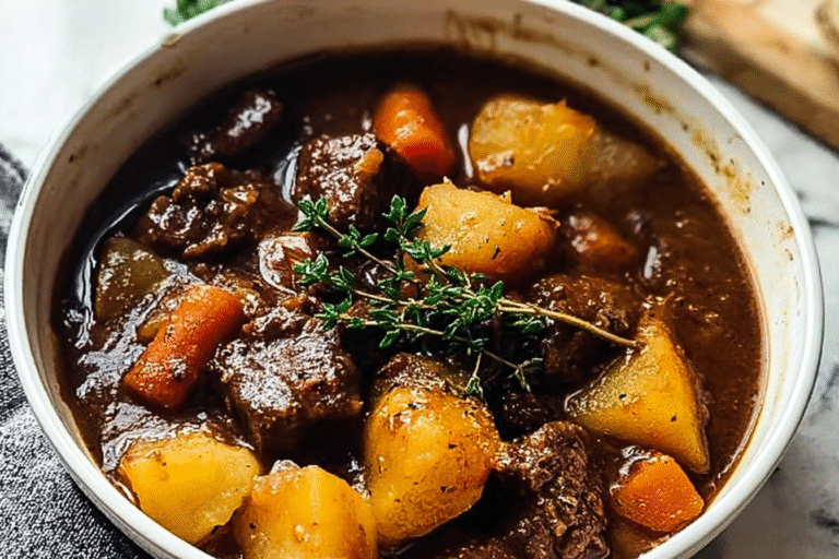 Beef And Guinness Stew Recipe With Rich Flavors And Tender Meat 8 Guinness Beef Stew 11.Png