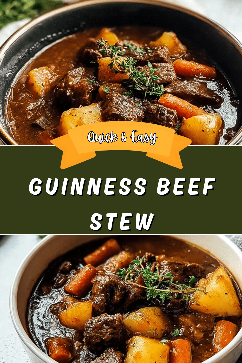 Beef And Guinness Stew Recipe With Rich Flavors And Tender Meat 7 Guinness Beef Stew