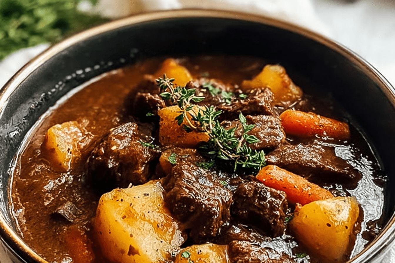 Beef And Guinness Stew Recipe With Rich Flavors And Tender Meat 6 Guinness Beef Stew