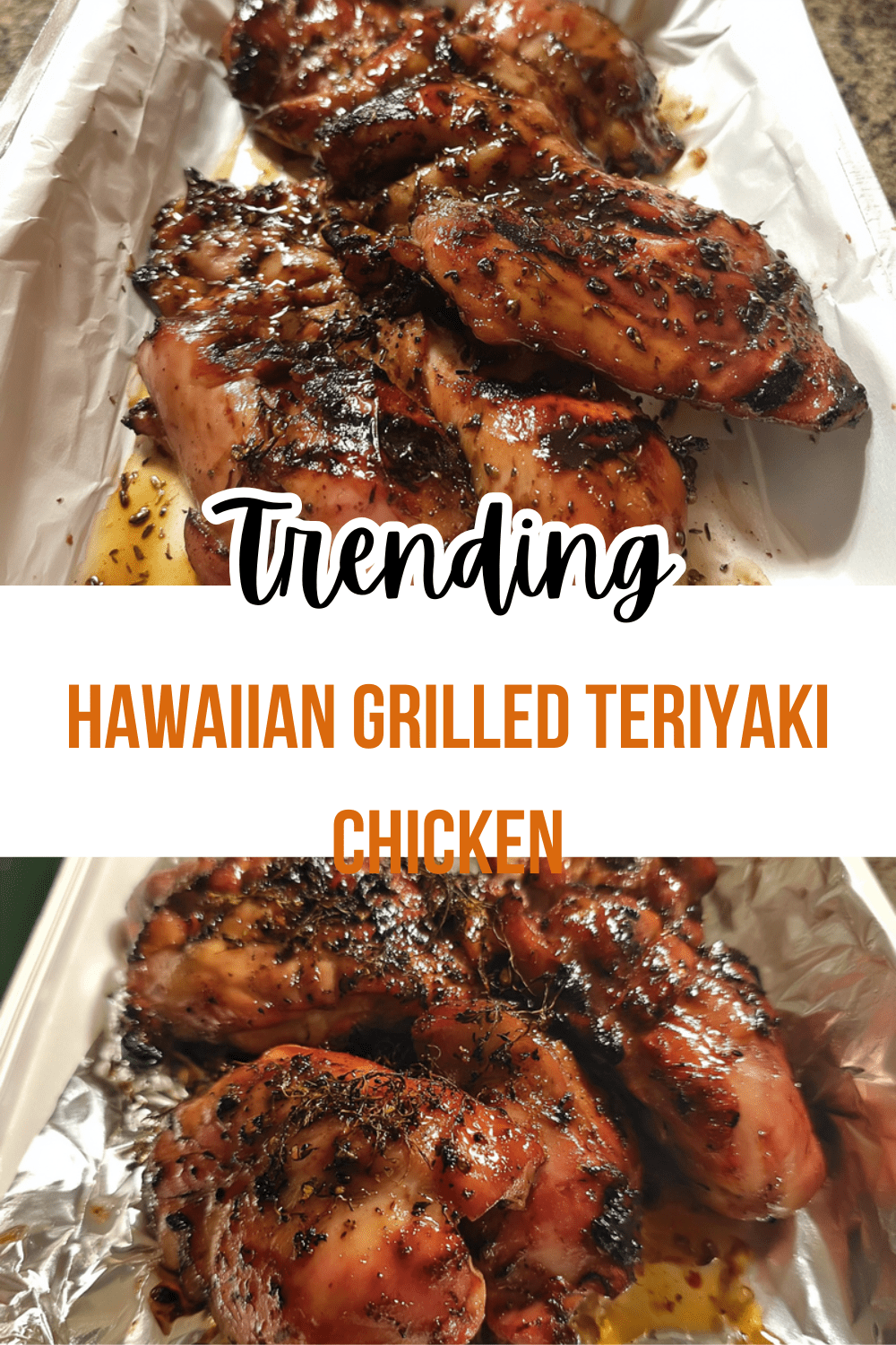 Hawaiian Grilled Teriyaki Chicken With Pineapple Glaze And Garlic Marinade 4 Hawaiian Grilled Teriyaki Chicken