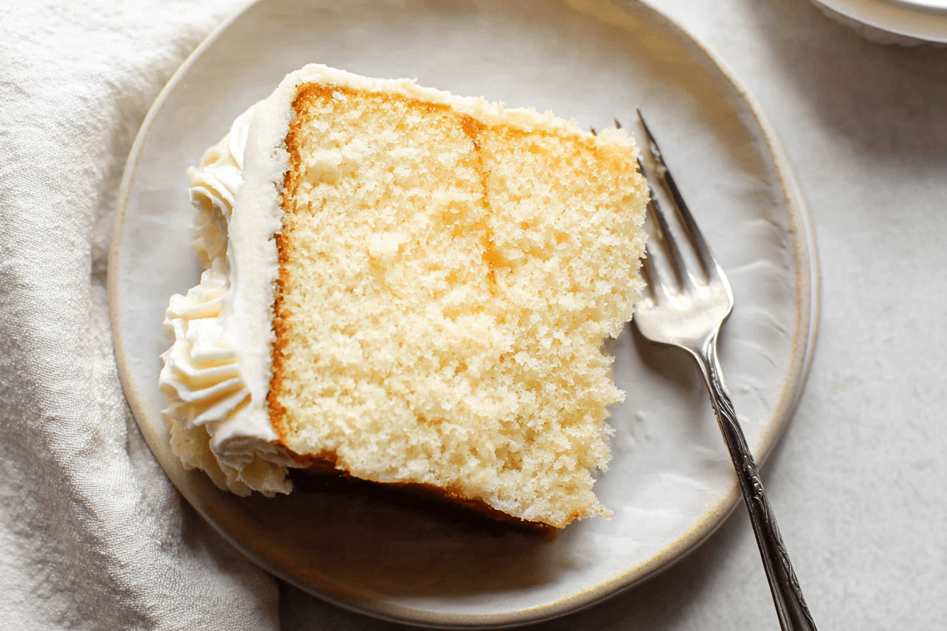 Homemade Vanilla Cake