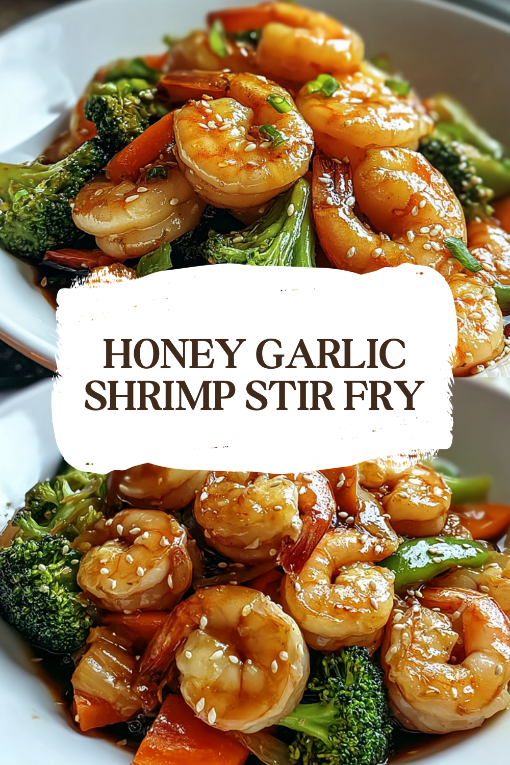 Honey Garlic Shrimp Stir Fry