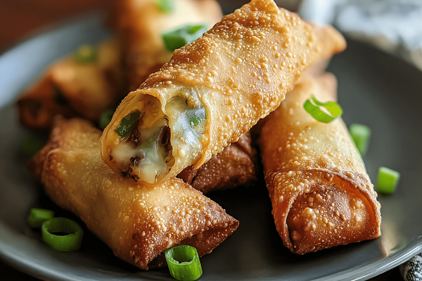 Jalapeno Popper Egg Rolls