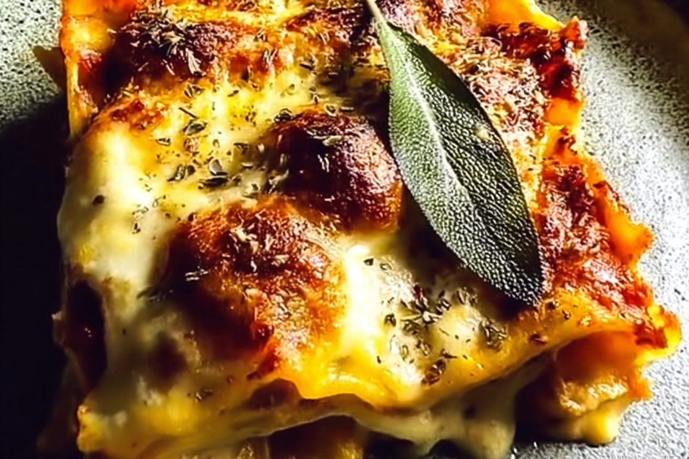 Meatball Sage And Squash Lasagne