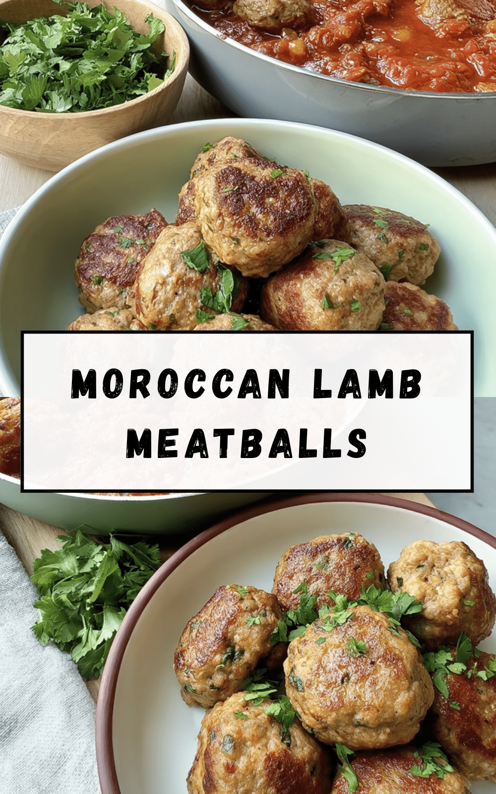 Moroccan Lamb Meatballs