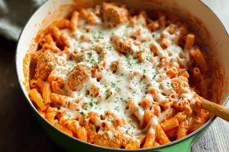 One Pot Chicken Parmesan Pasta 26.Png