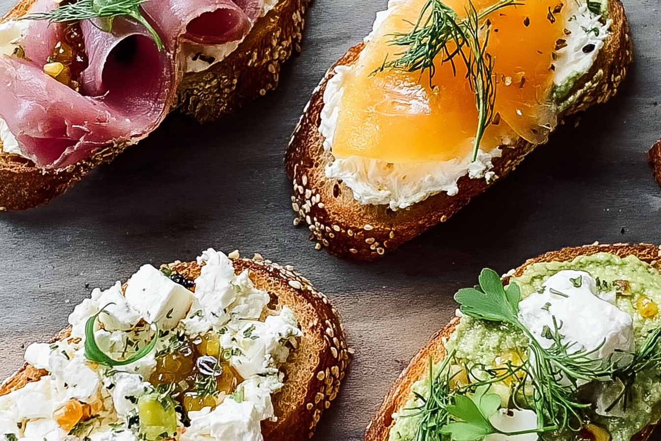 Party Tartines