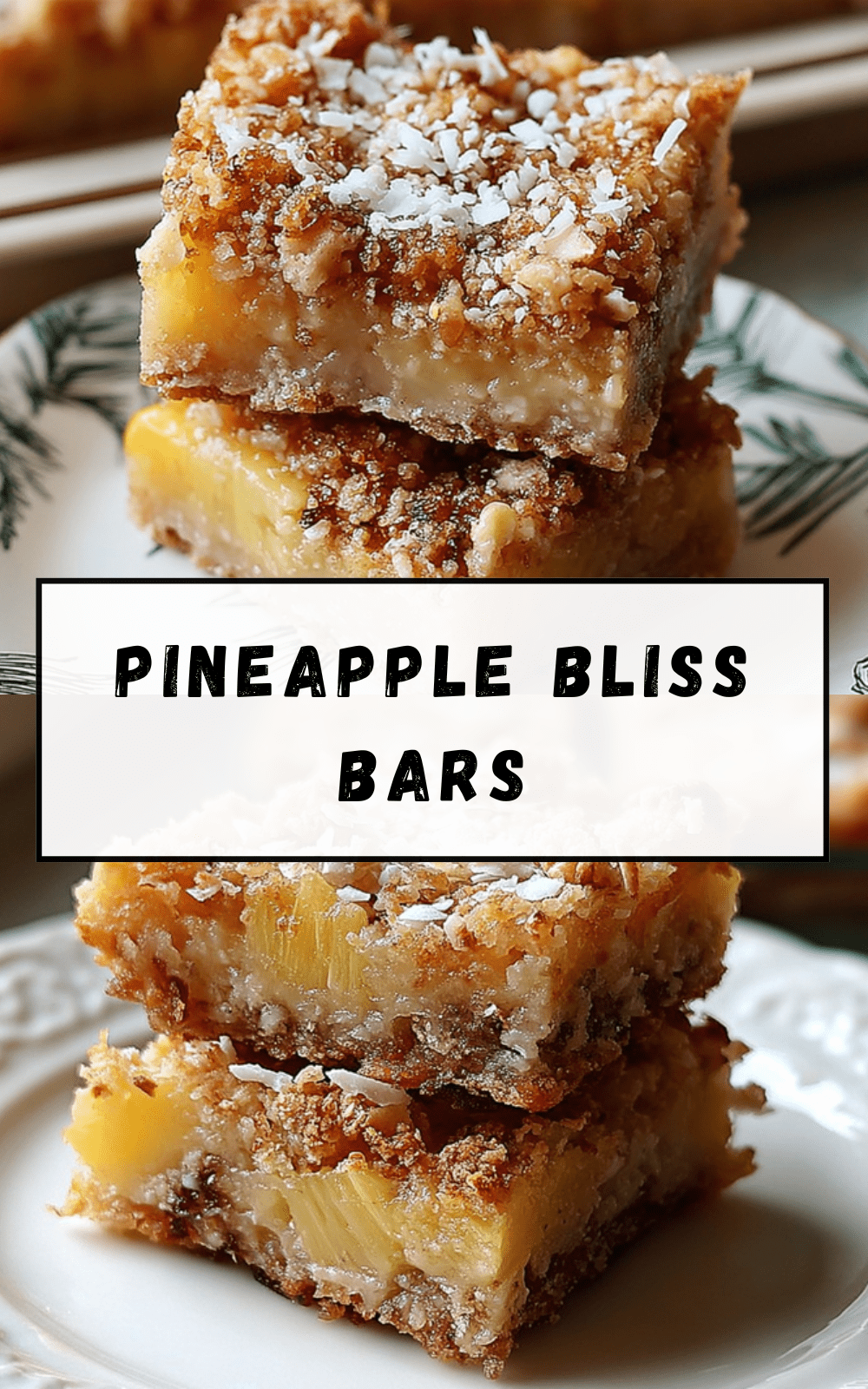 Pineapple Bliss Bars