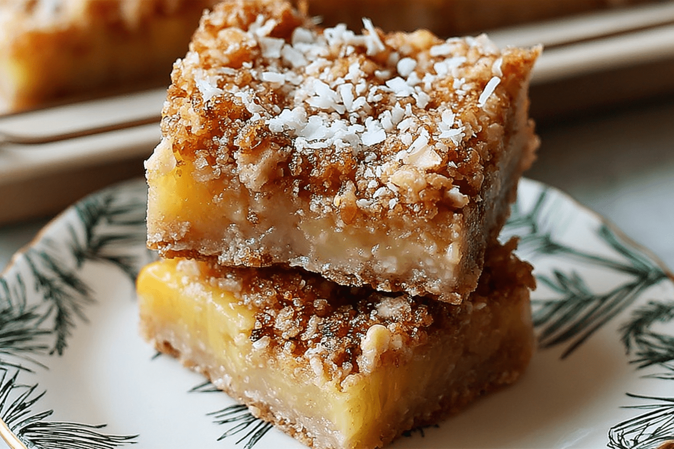 Pineapple Bliss Bars